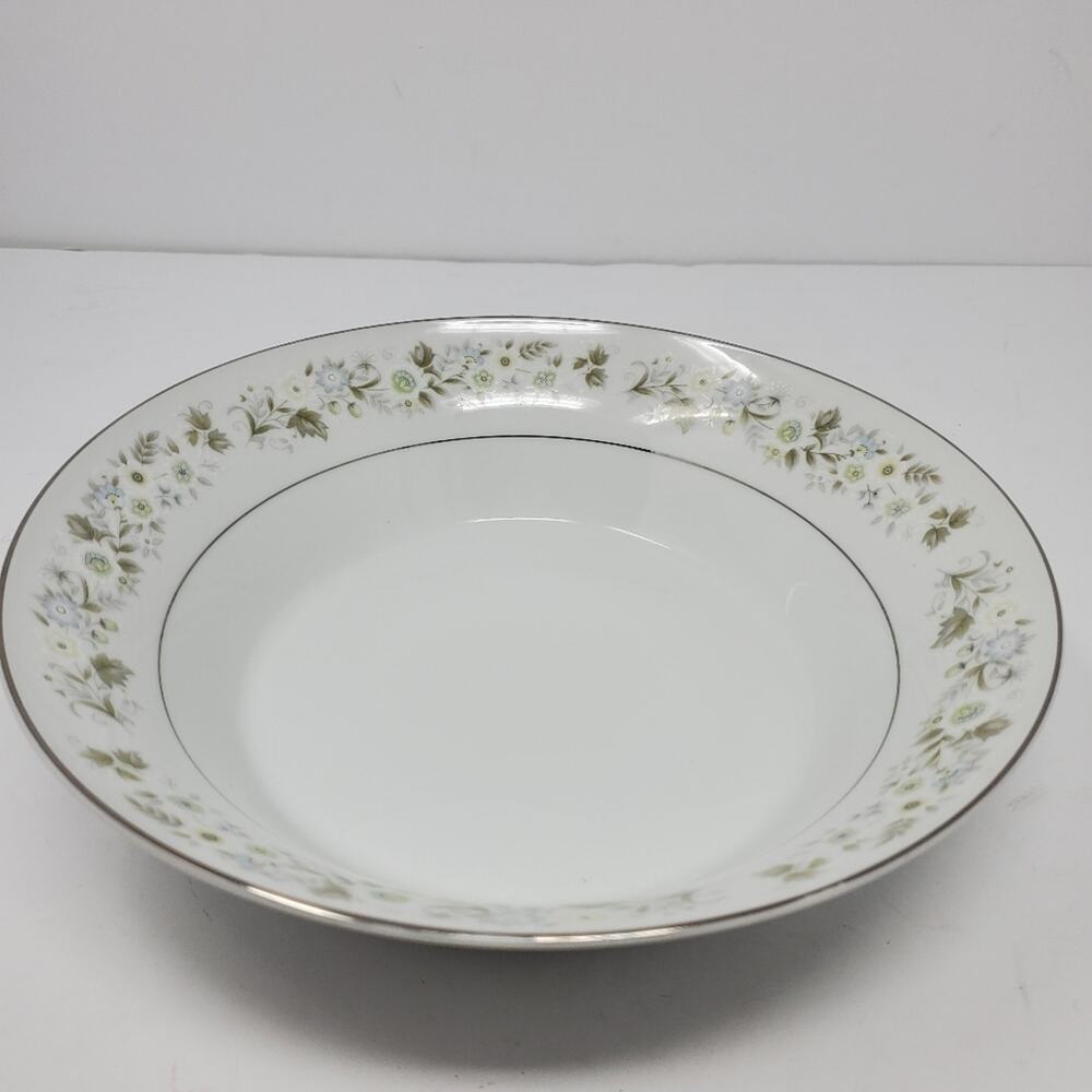 Vintage Imperial 745 Wild Flowers Deep serving bowl made in Japan 2.5"